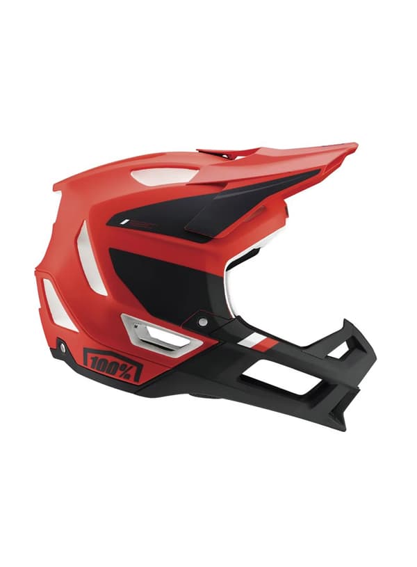 100% Trajecta Enduro -kypärä - cargo fluo red Koko: L