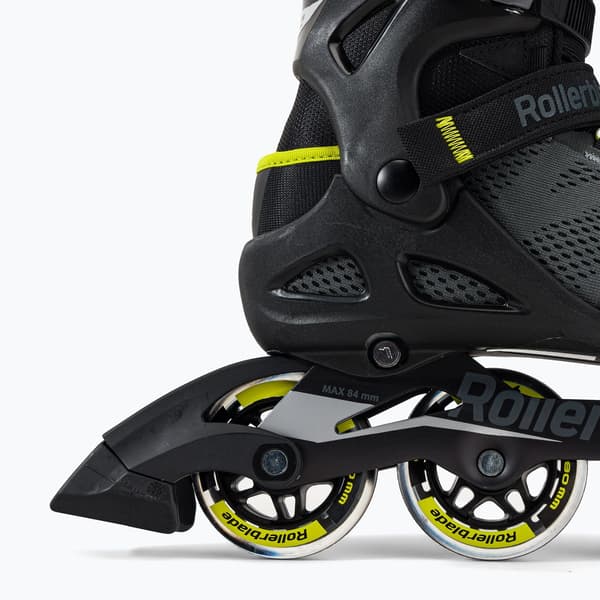 Rollerblade Macroblade 80 rulleskøjter til mænd sort/lime Størrelse: 43 EU