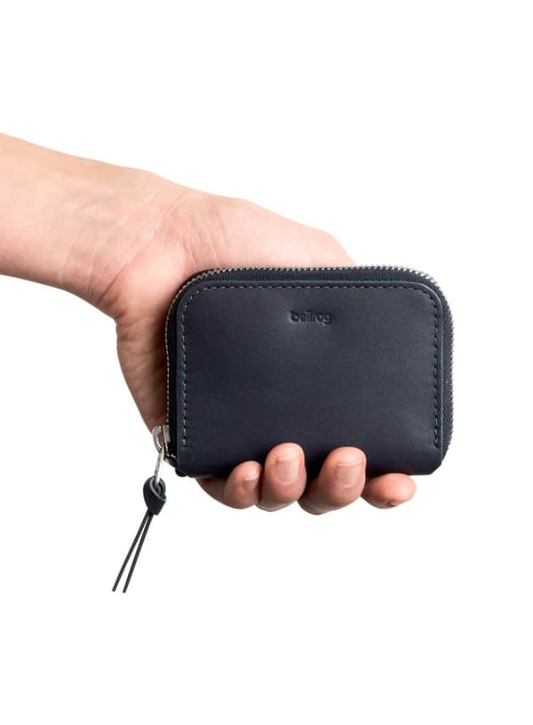 Bellroy Folio Piccolo læderlommebog - navy