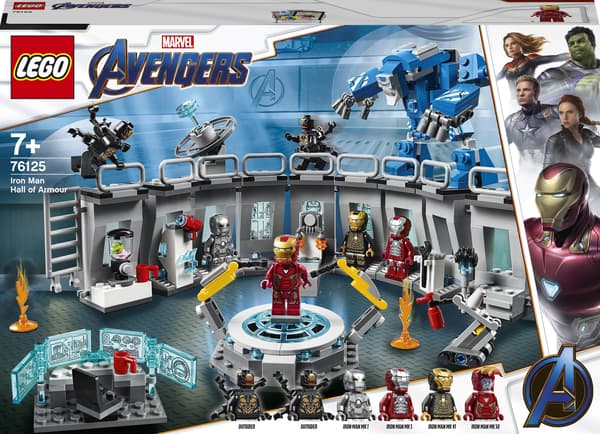 LEGO Marvel Iron Mans rustningskammare (76125)