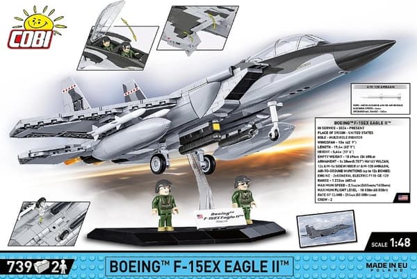 Cobi Byggeklodser Boeing F-15 EX Eagle II