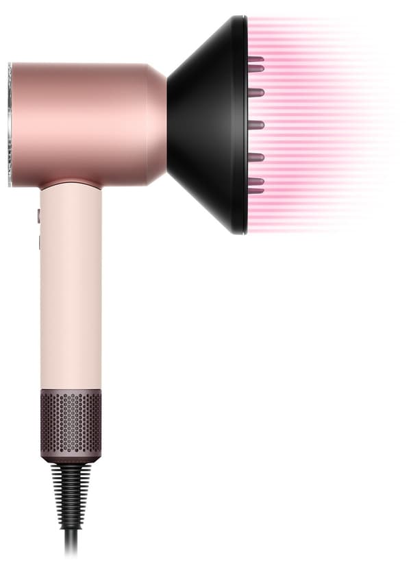 Hårtork DYSON Supersonic Nural Straight+Wavy Roséguld 1600W