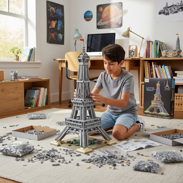 COIL-rakennuspalikkasarja Eiffel-torni 2815 osaa 90cm