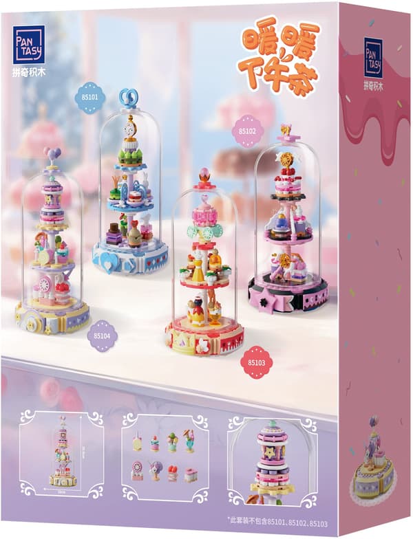 PANTASY Unicorn Paradise plastikklodser 85104