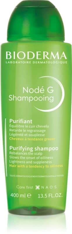 Bioderma Nodé G Shampoo til fedtet hår 400 ml