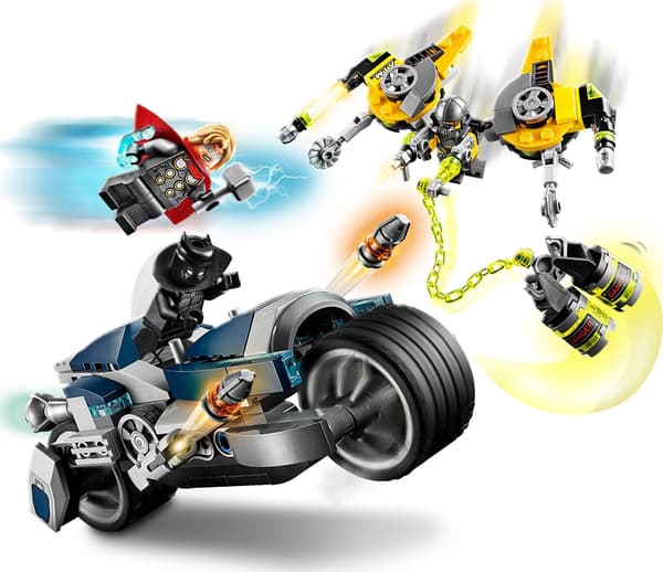 LEGO Marvel Motorcykelstrid (76142)