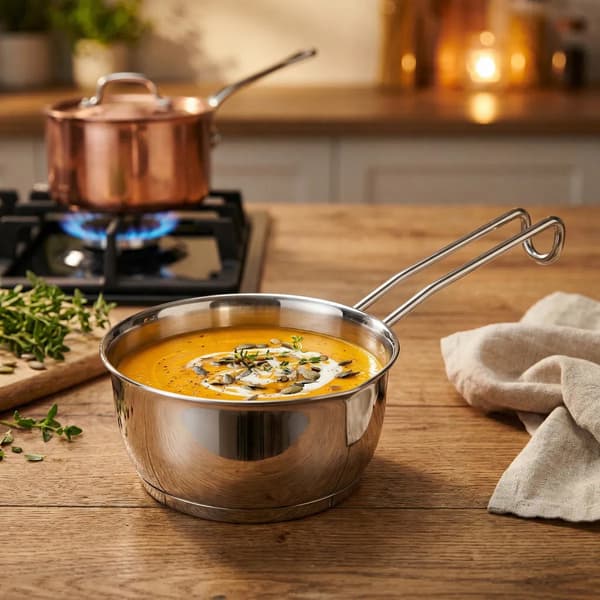 TESCOMA GrandCHEF 0,5 l - rustfri stålkasserolle