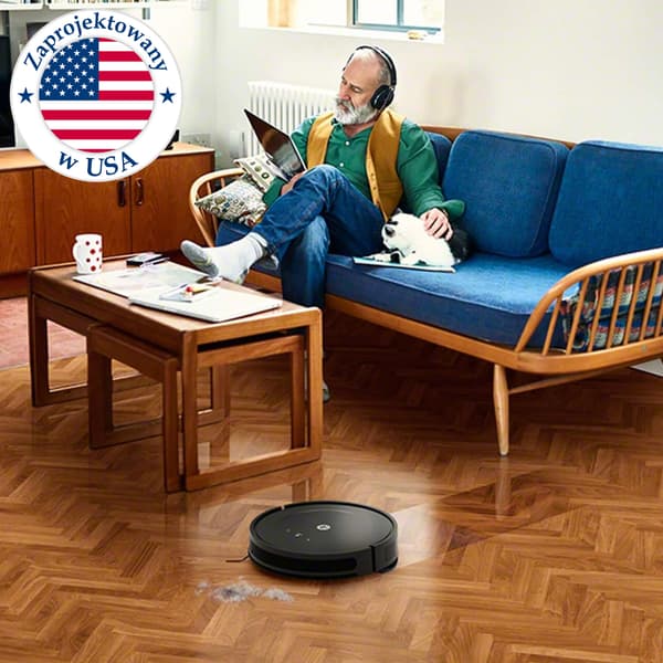 Robotstøvsuger IROBOT Roomba Combo Essential Y011240 Sort