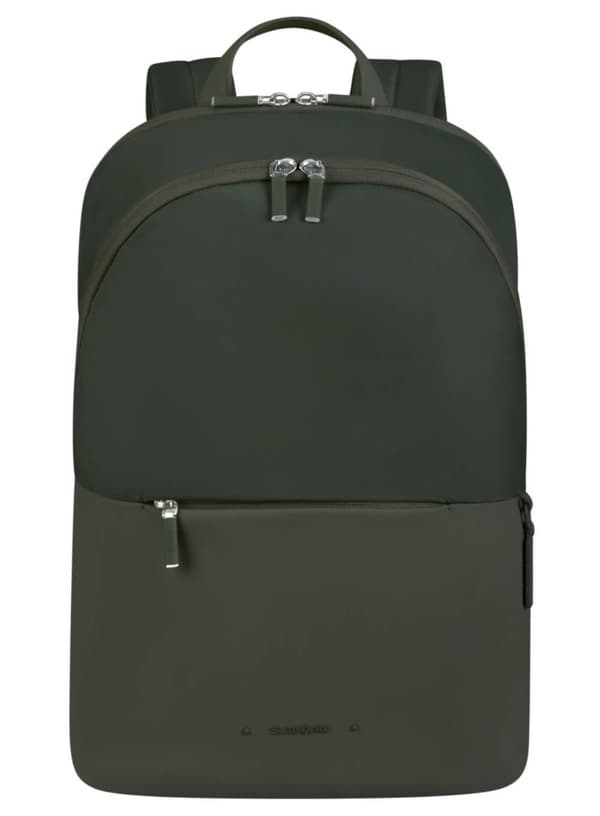 Samsonite 4Pack Round 14,1\" bærbar rygsæk til kvinder - skovgrøn