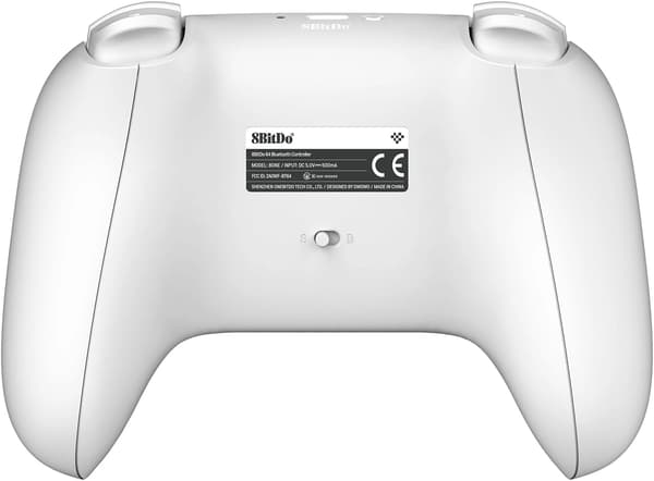 8BitDo 64 Bluetooth-kontroll för Nintendo Switch, PC Android Trådlös Vit
