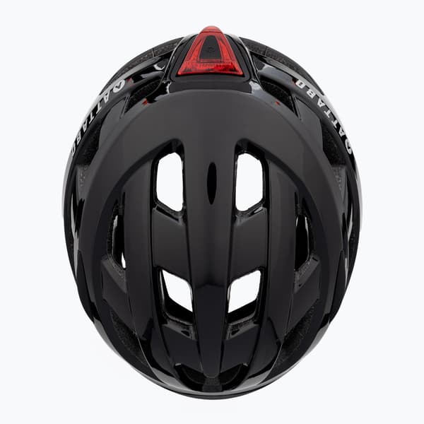 ATTABO Bonkers cykelhjelm med LED-lys sort
