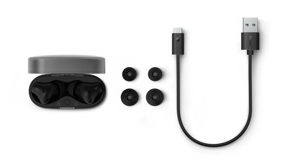 Philips TAT2000BK/00 Trådløse In-Ear Hovedtelefoner Bluetooth 5.4 Sort