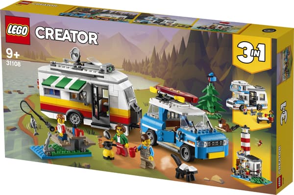 LEGO Creator Perhelomailu asuntoautolla (31108)