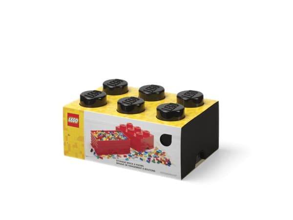 Lego Classic 40000803 Opbevaringsklods Lego Brick 6 - Sort