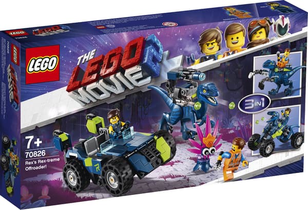 LEGO Movie 2 Rex's Offroader (70826)