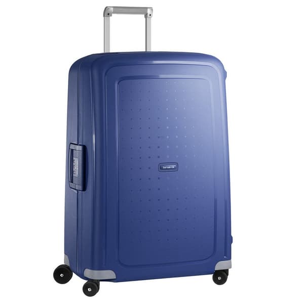 Stor kuffert Samsonite S'Cure - mørkeblå