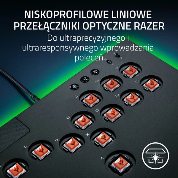 Razer Kitsune Controller til PC, PS5 Kablet Sort