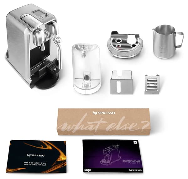 Sage Nespresso Creatista Plus SNE800BSS kaffemaskin
