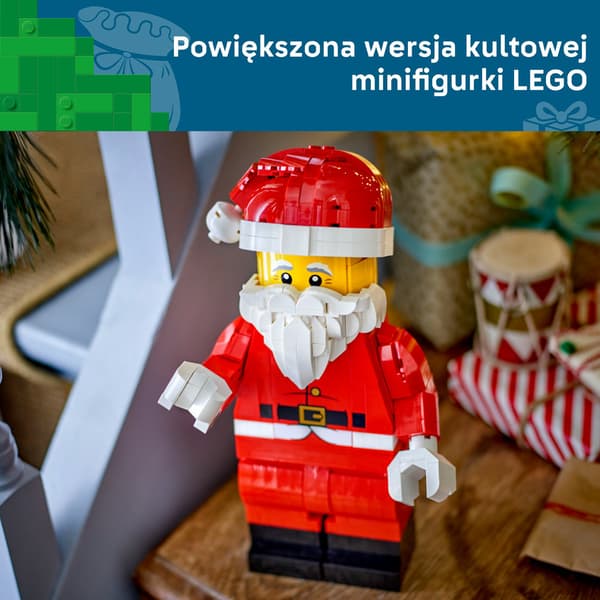 LEGO 40820 Forvokset julemandsminifigur
