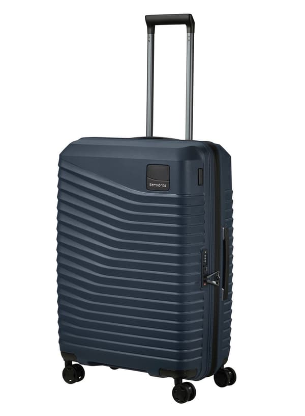 Samsonite Intuo EXP udvidelig mellemstor kuffert - blue nights