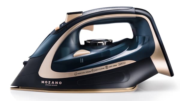 MOZANO Ultimate Smooth johdoton silitysrauta, musta-kulta