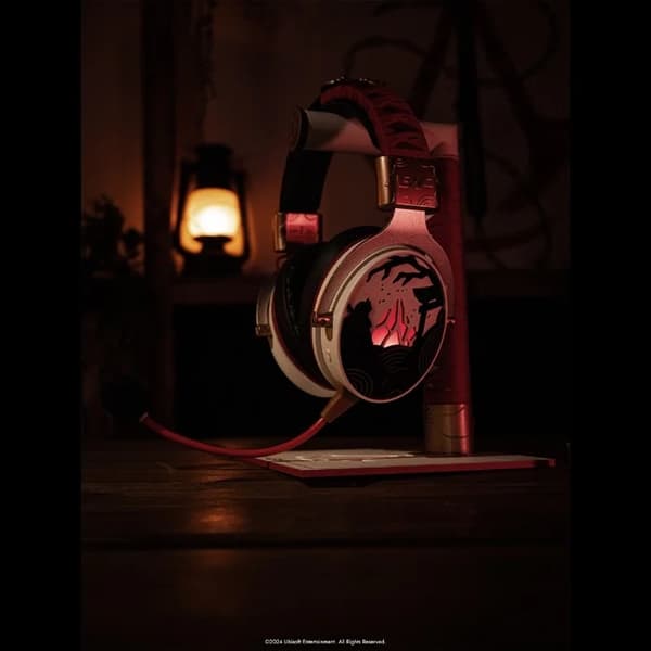 Lexip Assassin's Creed Shadows trådløst headset med mikrofon - Multiplatform Wireless Headset