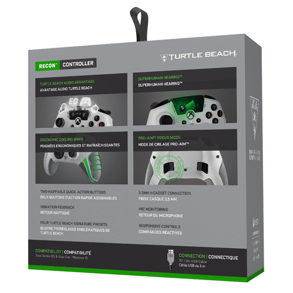 Turtle Beach Recon Controller Gamepad til Xbox hvid