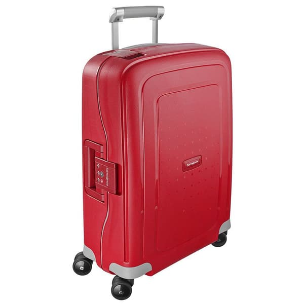 Samsonite S'Cure -matkalaukku - karmiininpunainen