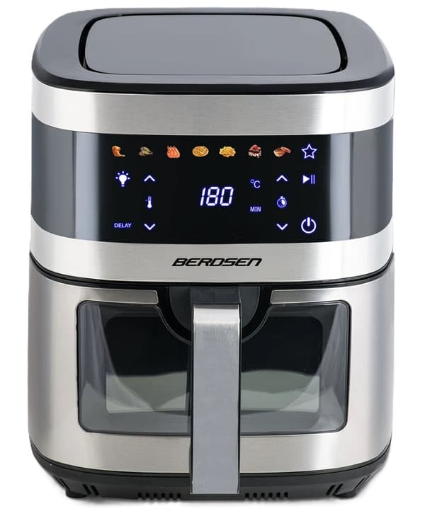 Airfryer BERDSEN BD-656 9.1l 7 forudindstillede programmer Sølv