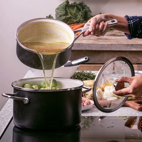 KITCHENAID 2,4 l - emaljeret gryde med låg