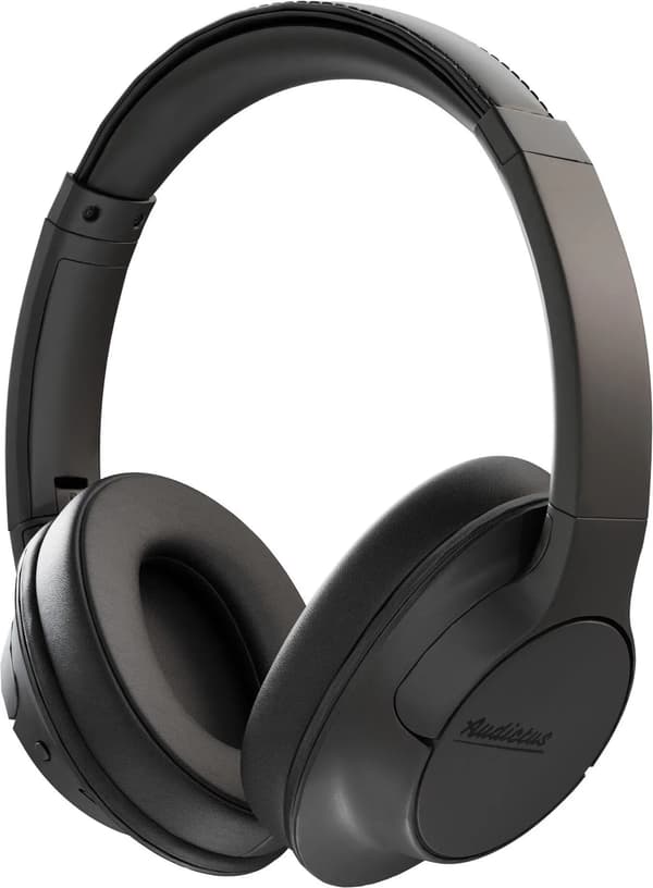Audictus CHAMPION PRO Trådløse hovedtelefoner Over-ear Bluetooth 5.0 Sort