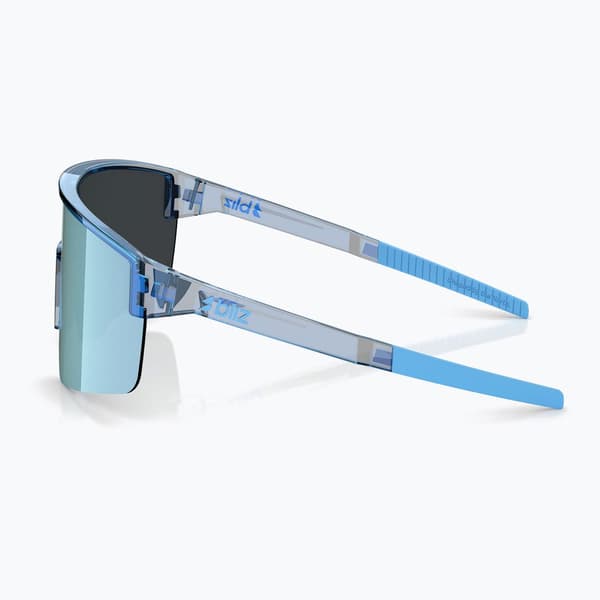 Bliz P004 Small aurinkolasit läpinäkyvä sininen/smoke ice blue multi