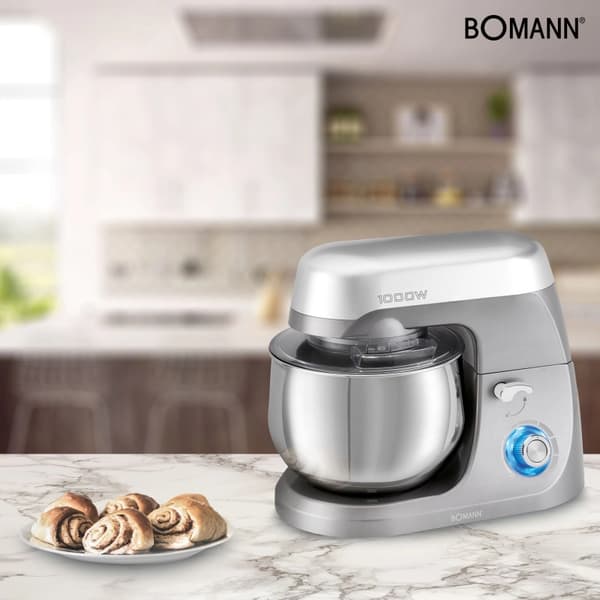 Bomann KM 6009 CB 1000W Sølv røremaskine