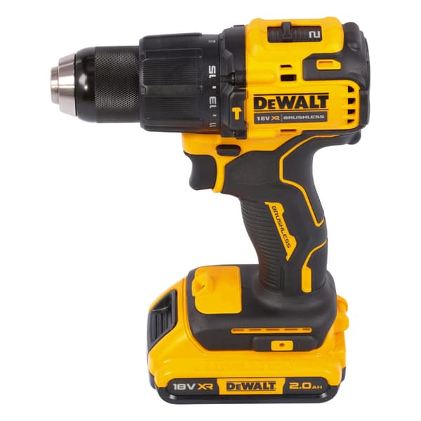 Dewalt DCD709D2T 18 V borrskruvdragare 2 x 2 Ah batteri