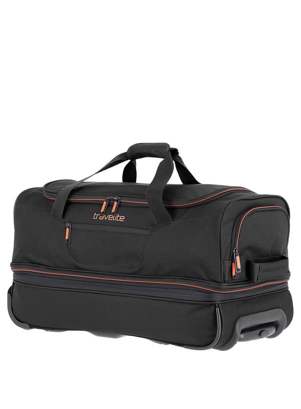 Travelite Basics Doubledecker S matkalaukku - musta