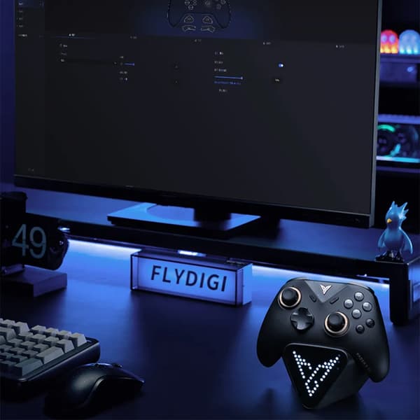 Flydigi VADER 5 PRO-kontroll för PC, Nintendo Switch, Android, iOS Trådlös/Trådbunden Svart