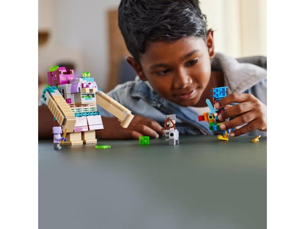 LEGO Minecraft Legends 21257 Det afgørende opgør med Devourer