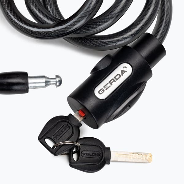 Cykelås GERDA Flex 1200/12V svart