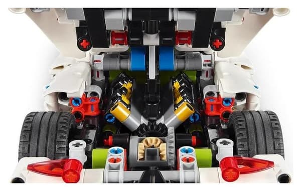 LEGO Technic 42184 Vit Koenigsegg Jesko Absolut hyperbil