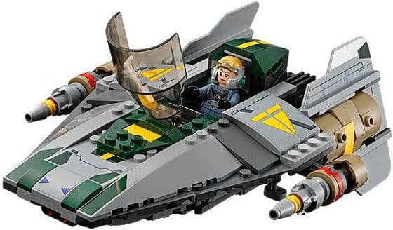 LEGO Star Wars TIE Advanced vs. A-Wing Starfighter (75150)