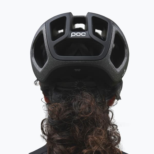 POC Ventral Lite cykelhjelm uranium sort mat