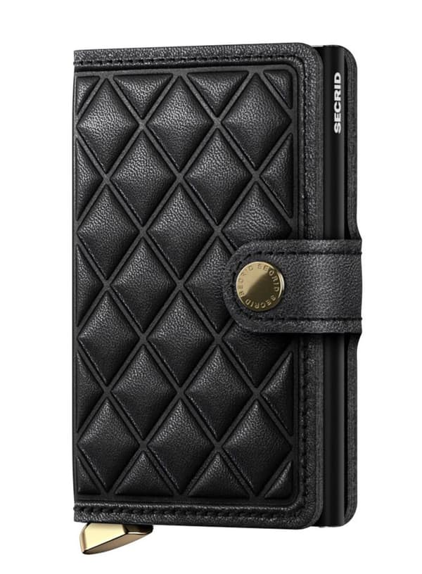 RFID Secrid Premium Miniwallet Emboss Diamond+ pung - sort