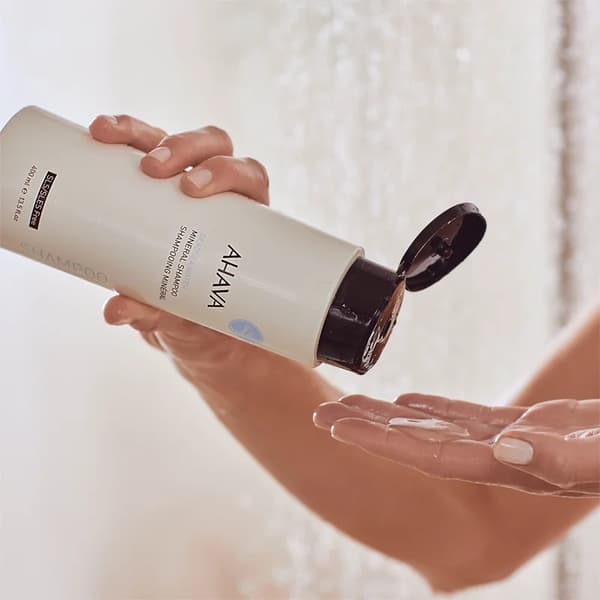 AHAVA Dødehavsvand Mineralsk Shampoo 400 ml