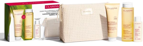 Clarins Cleansing Essentials Normal Skin gavesæt til normal hud