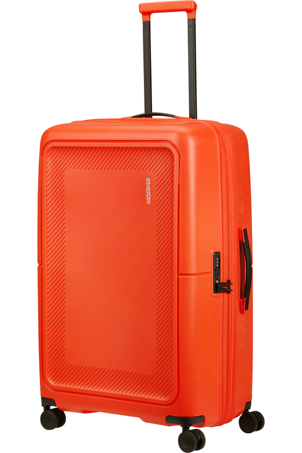 DashPop 77cm Stor Kuffert - Tangerine Red