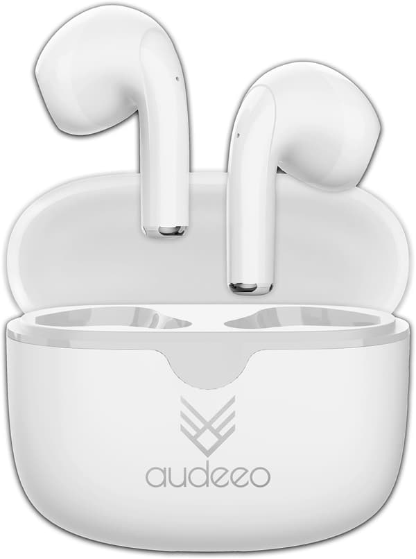 AUDEEO Orbiter In-ear hörlurar Vit