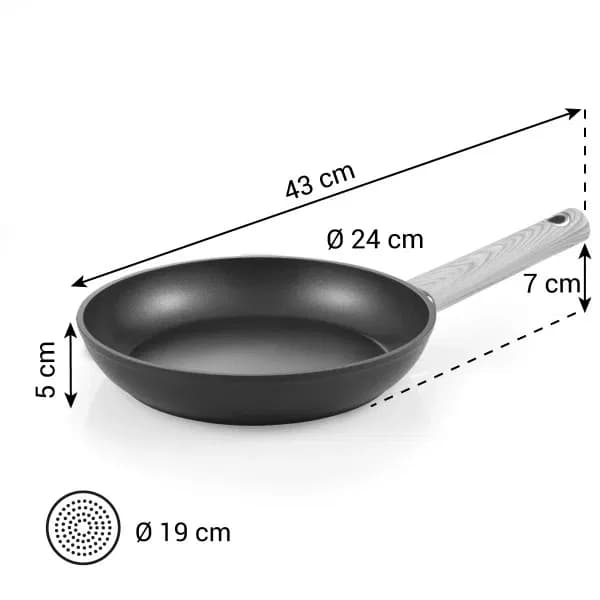 TESCOMA Chalet 24 cm - non-stick pande