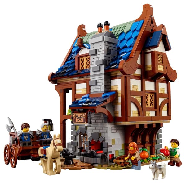 LEGO 21325 Ideas - Medeltida smedja