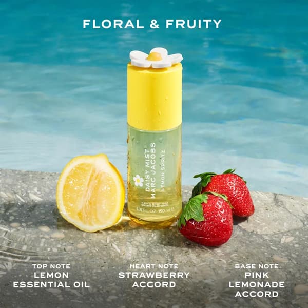 Marc Jacobs Daisy Mist Lemon Spritz parfumeret krops- og hårspray til kvinder 150 ml