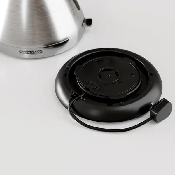 MORPHY RICHARDS Venture 1,5 l - trådløs elkedel i rustfrit stål